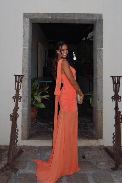 Vestido Isola Naranja