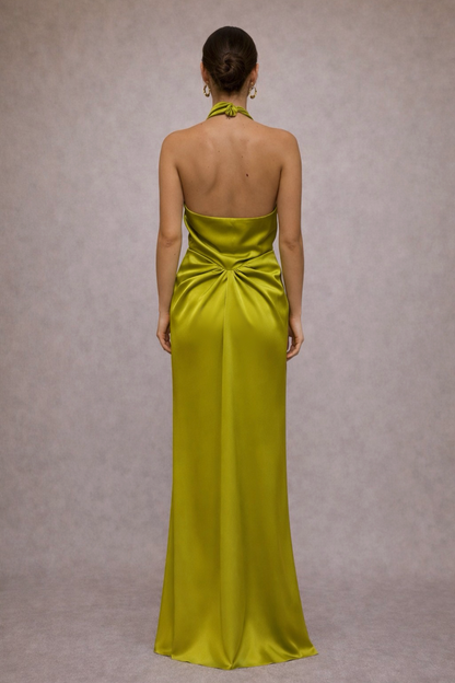 Vestido Zafira Pistacho