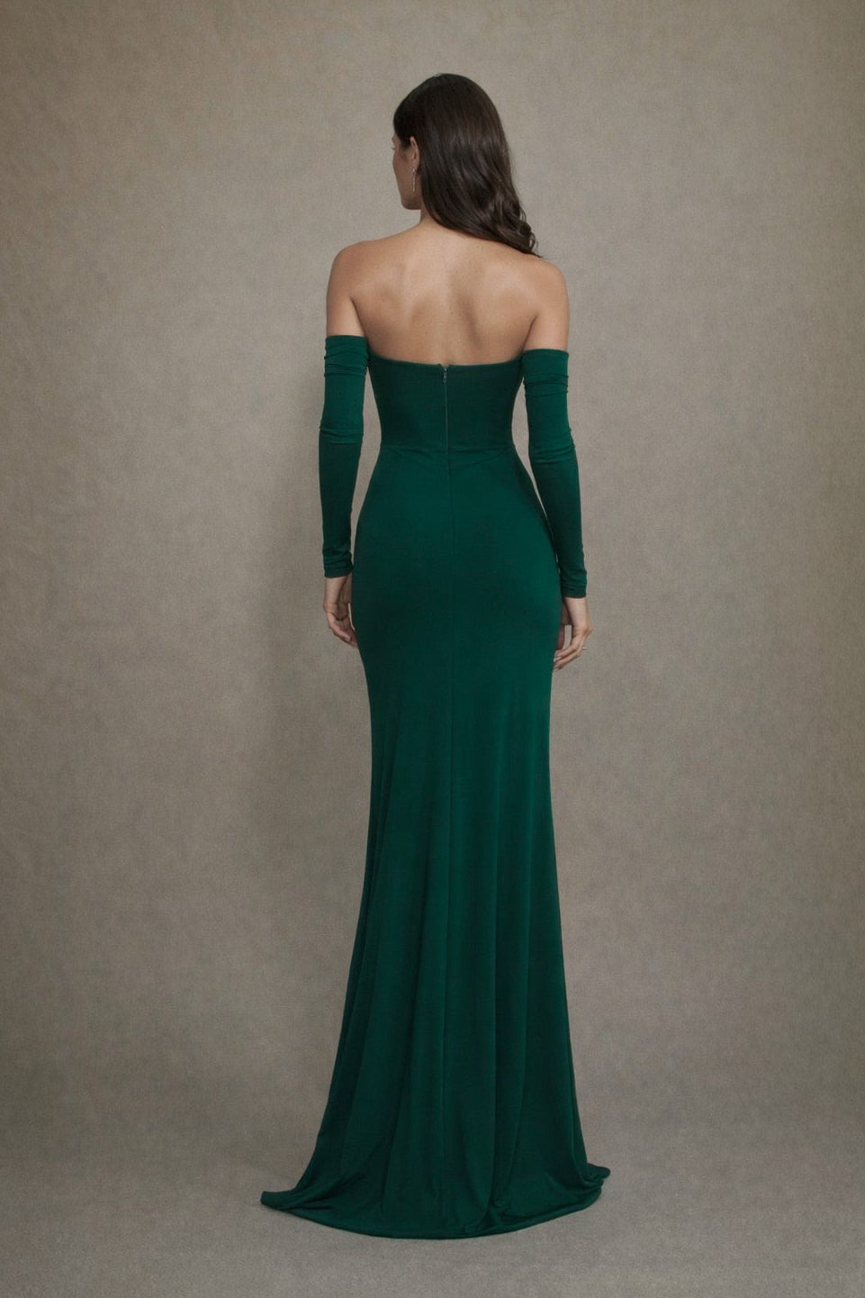 Vestido Rocío Verde Esmeralda