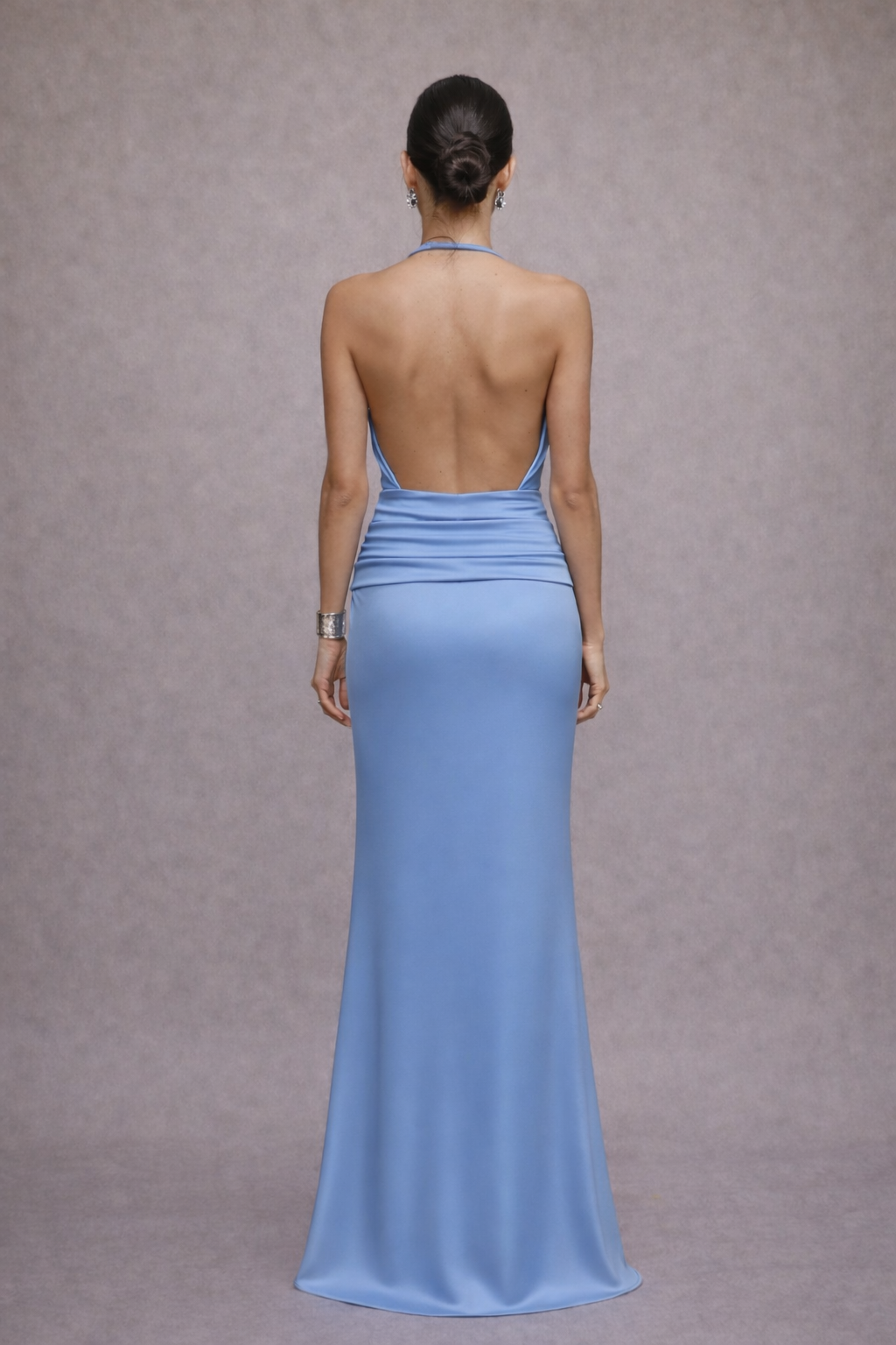Vestido Yasmina Celeste