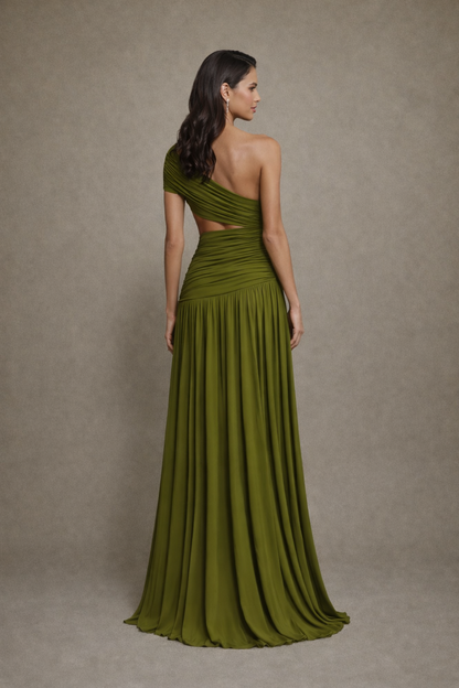 Vestido Dalila Verde Oliva