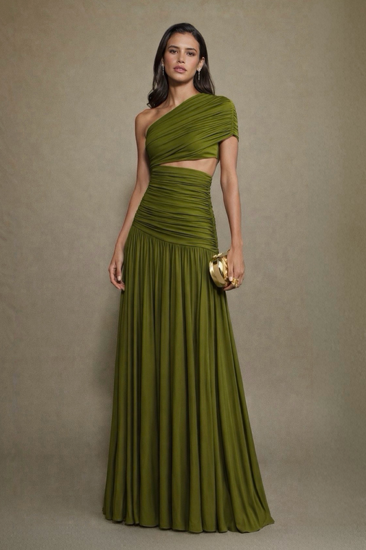 Vestido Dalila Verde Oliva