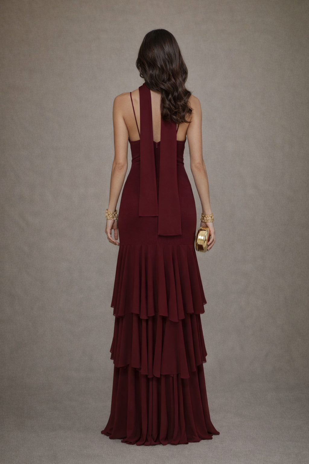 Vestido Lailah Burdeos