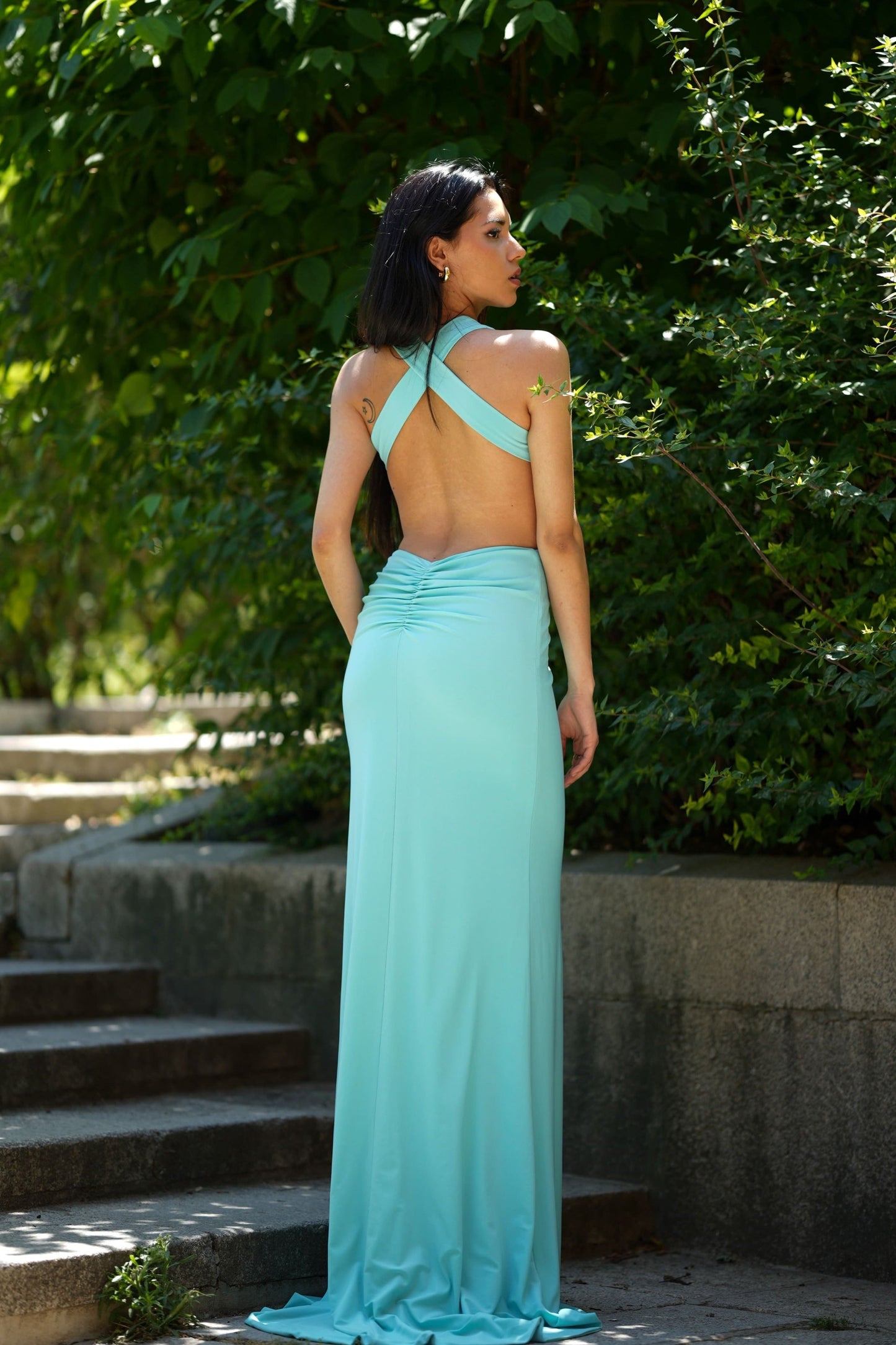 Vestido Petunia Turquesa