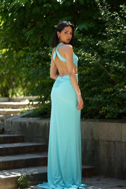Vestido Petunia Turquesa