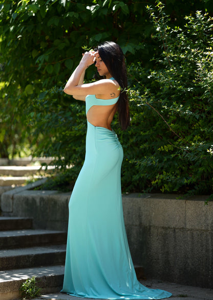 Vestido Petunia Turquesa