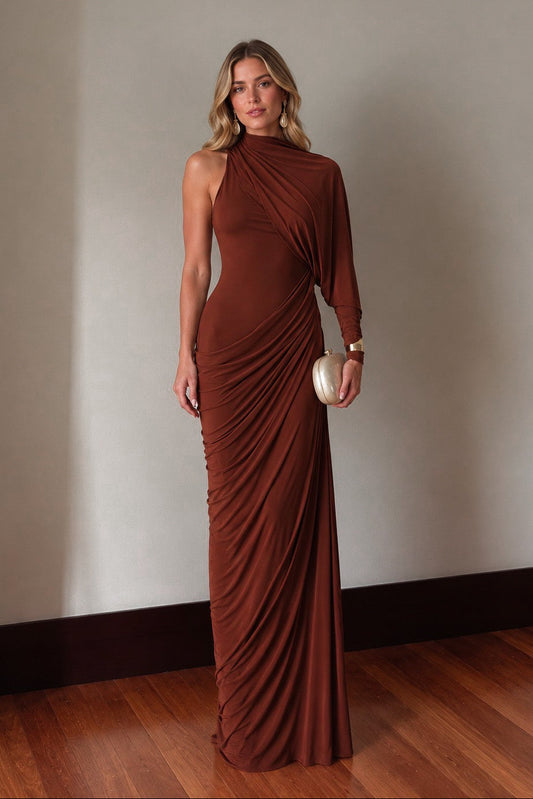 Vestido Catarina Teja