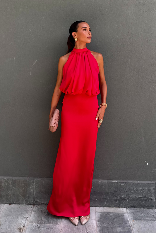Vestido Jamila Rojo