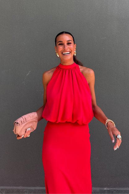 Vestido Jamila Rojo