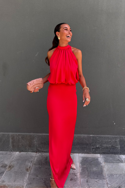 Vestido Jamila Rojo