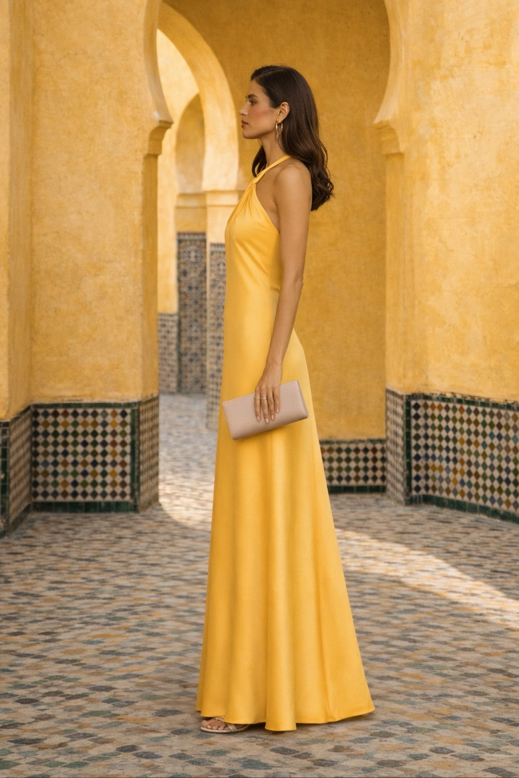 Vestido Aziza Amarillo