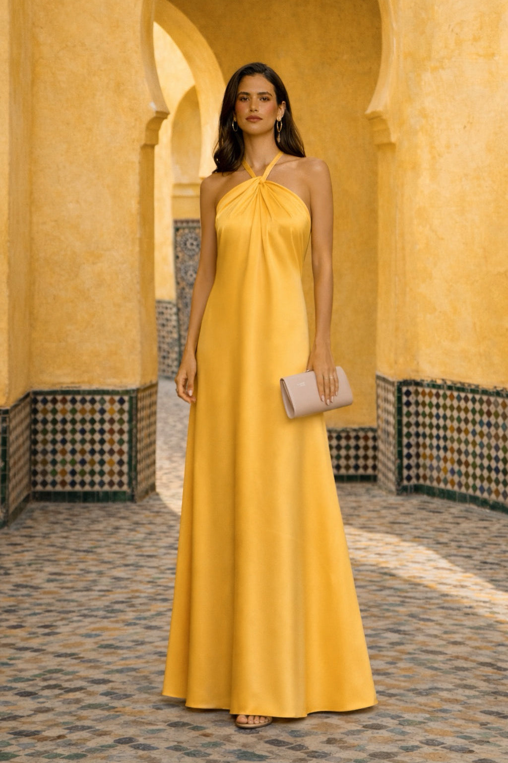 Vestido Aziza Amarillo